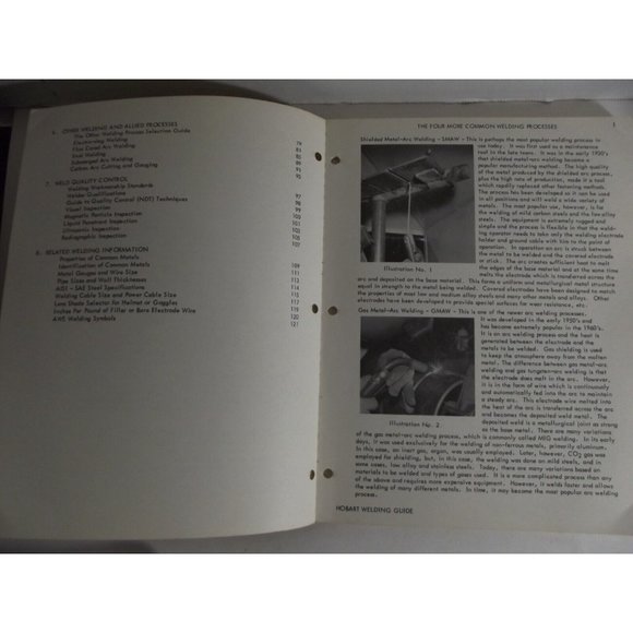HOBART WELDING GUIDE By Howard B. Cary EW-385 Troy, Ohio 1969 vtg book - Picture 9 of 12